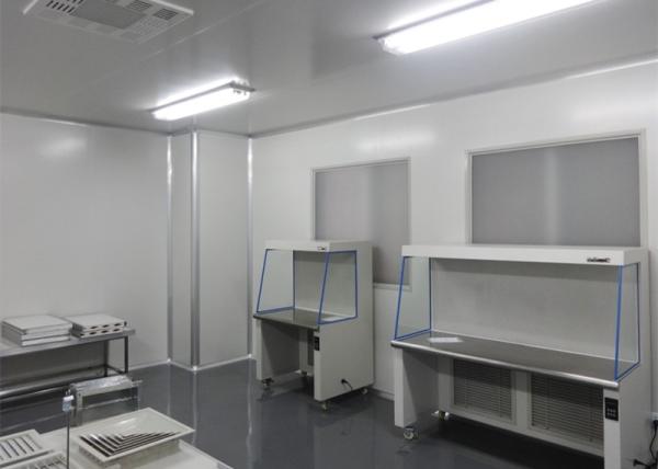 Laboratory Purification PVX Prefabricated Clean Rooms Sterile Epoxy Floor