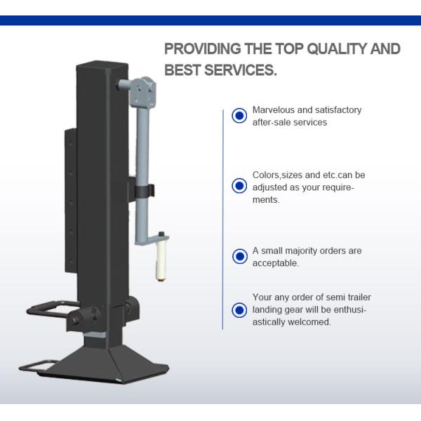 Pierna de aterrizaje de remolque de aluminio para su sustitución/reparación en un ambiente de trabajo de -40-60 °C