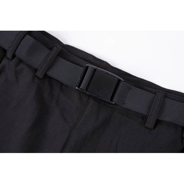 Men'S Outdoor Work Pants Elastic Waist Side Button Track Pants Contrast Stripe