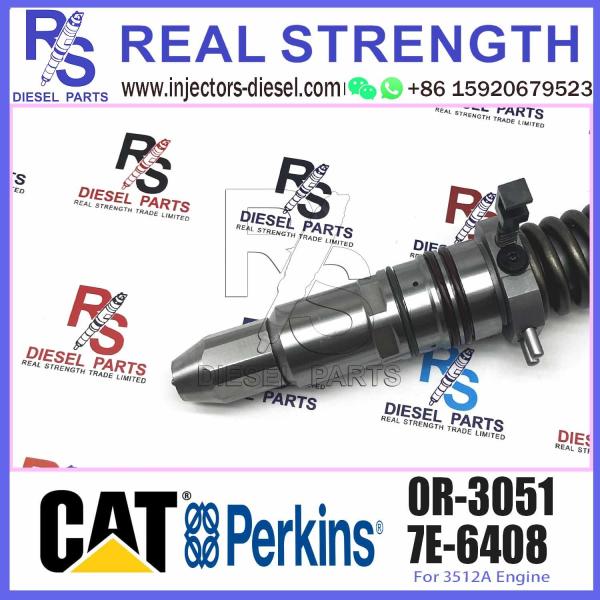 High Quality Diesel Fuel Common Rail Injector 4P-9075 0R-3051 for Caterpillar 3508 3512 3516 Engines