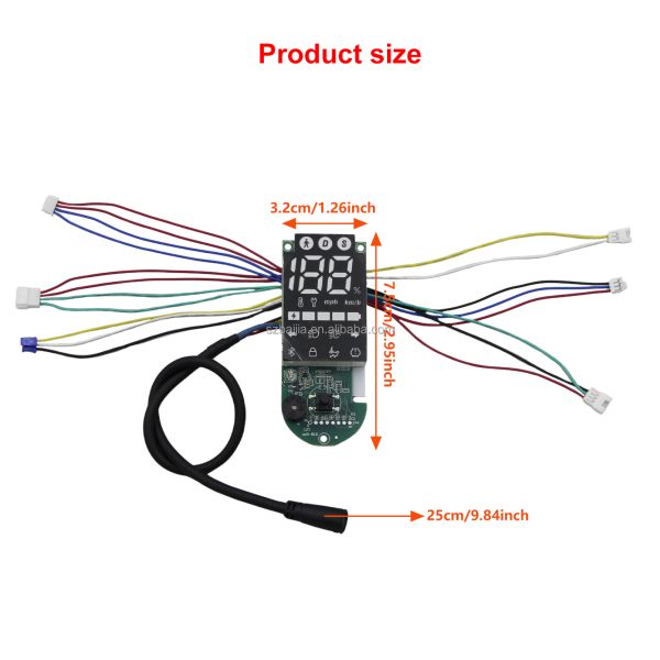 MI5 Dashboard Electric Scooter Display 48V Water Resistant and Modern Design for Xiaomi 5/5 Pro