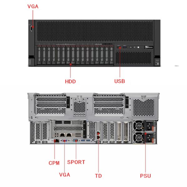 Flexible 2 Socket 2U Rack Server 32G Memory X-Fus Ion Server 2288H V6 Generation
