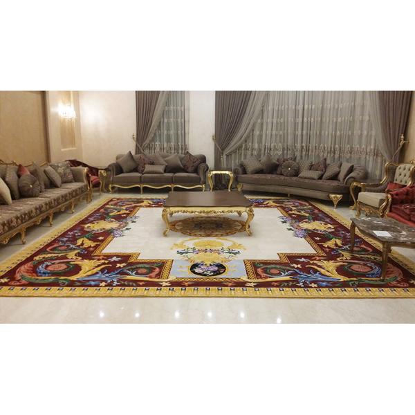 Customizable Abstract Pattern Hotel Room Carpet Wall to Wall Carpets Handmade Tufted Rugs