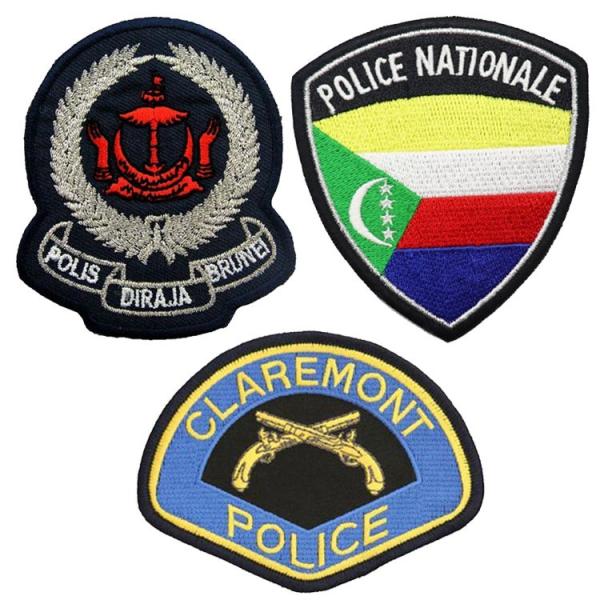 Eco friendly US Military Police Patch Washable For Police Clothing