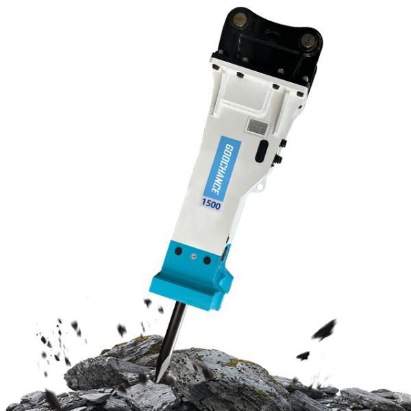 Atlas Epiroc OEM  Hydraulic  Breaker Auto-Frequency MB1500 Nitrogen Gas-Assisted  Box Type For 20 Ton Excavator