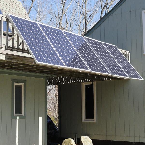 800W 1000w Monocrystalline Micro Inverter Complete Home Kit Solar Panel for Balcony Solar System 1KW MPPT Controller 220V Output