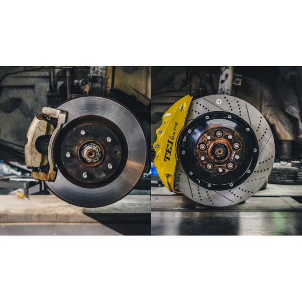 TEI Racing P60ES 6 поршневый большой тормозный комплект для Mazda CX5 Переднее колесо 19 дюймов