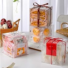 Plastic Clear Gift Boxes For Wedding,Birthday,Easter Mother'S Father'S Day Party PP Box, PET Box, Gift Package