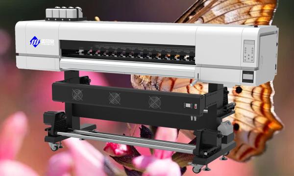Environmental ECO Solvent Printer With Up To 1880 DPI Print Resolution 16m2 / Hour