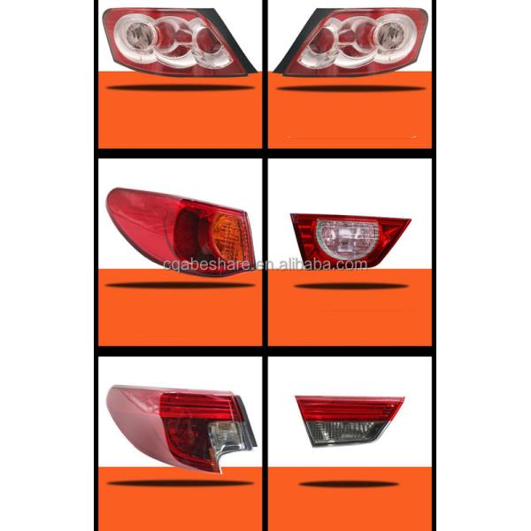 Luzes traseiras vermelhas para carros Toyota 2006-2015 Reiz Mark X Luz traseira LED Luz traseira