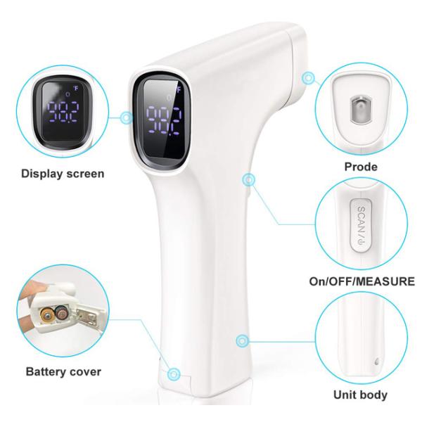 Medical Grade Non Contact Infrared Thermometers Fever