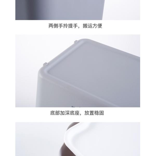 Cube Large Plastic Organizer Box For Kitchen Clothes Toys