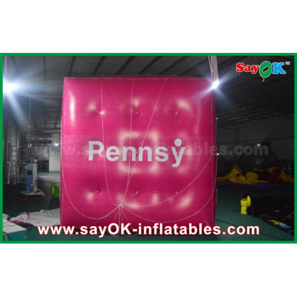 Воздушный шар гигантского Pinky раздувного кубика гелия раздувной для повышать