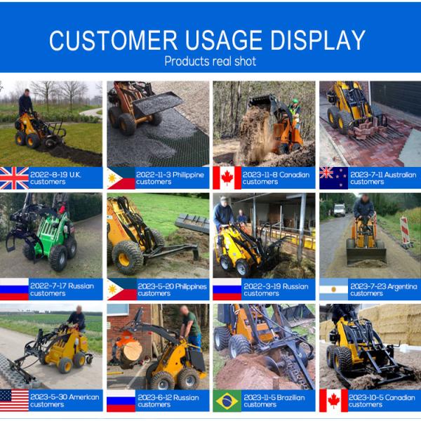 Hot Cheap Mini Diesel Tracked Skid Steer Loader Mini Skid Loader Suppliers