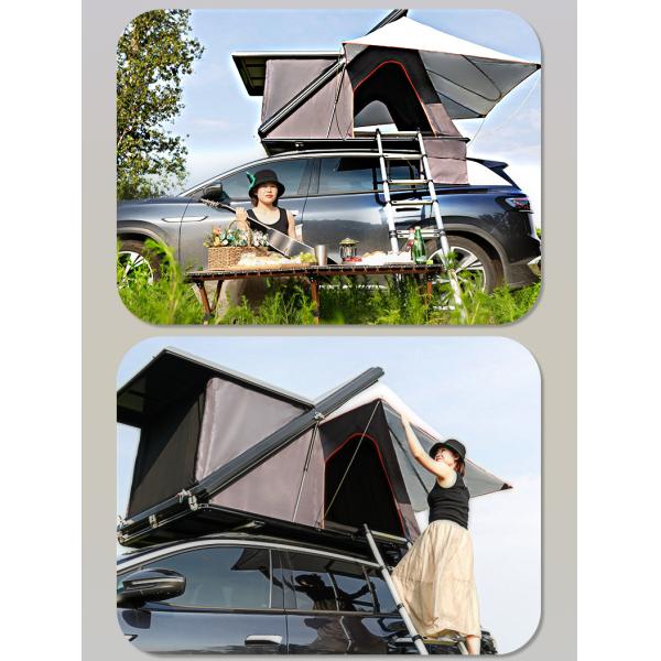 Tienda de techo de aluminio resistente a la humedad con diseño abierto doble