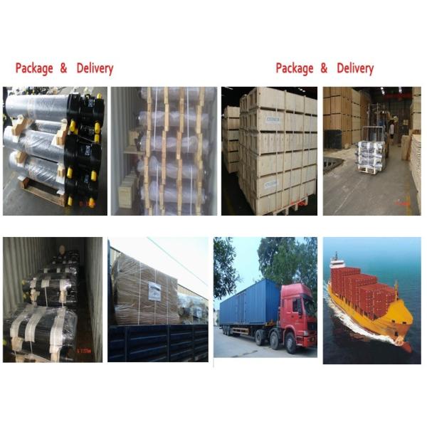 Multi Stage Dump Trailer Hydraulic Cylinder Telescopic Single Acting FE FC Hyva Type