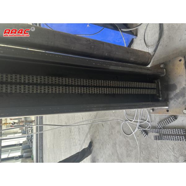 AA4C Oil cylinder +Chain drive high rise 4 post lift 3.5M high 3T capacity to Netherlands