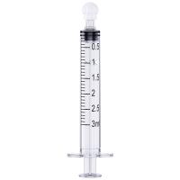 3 ml de seringas de plástico descartáveis sem agulhas com agulha