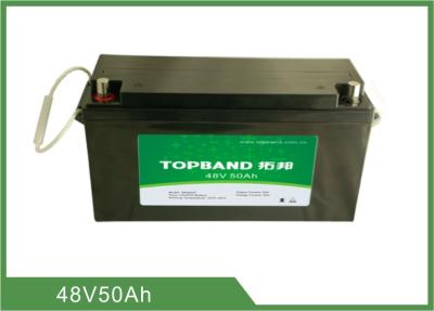 bateria de lítio profunda do ciclo de 48V 50AH, baterias de lítio recarregáveis