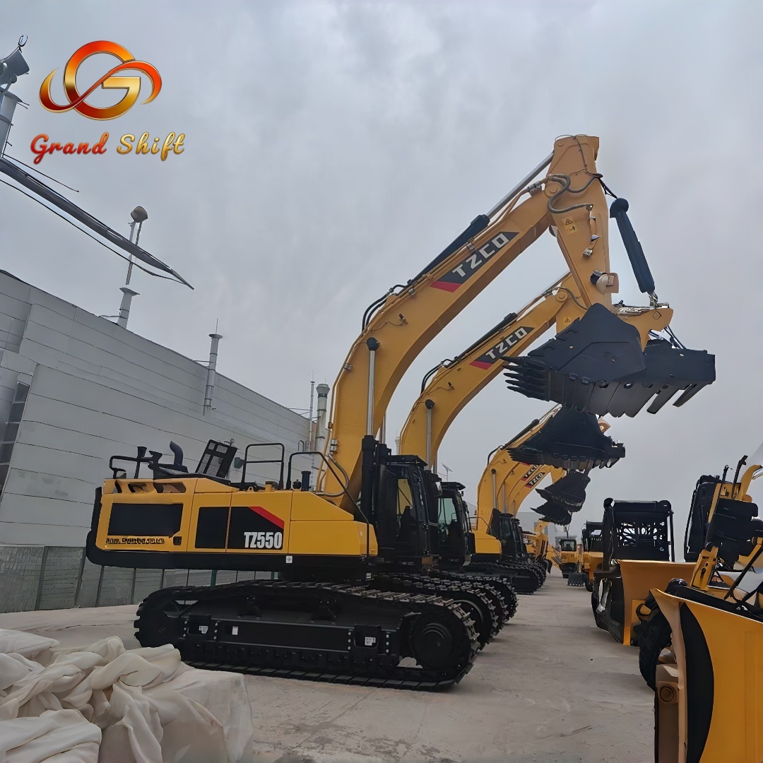 TZCO TZ550 53Ton Crawler Hydraulic Excavator with 3.1m³ Bucket Capacity and 331 kW Rated Power for Mining