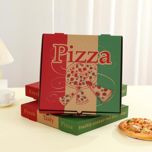 Eco-Friendly Kraft Corrugated Cardboard Pizza Box with Custom Logo Return refunds