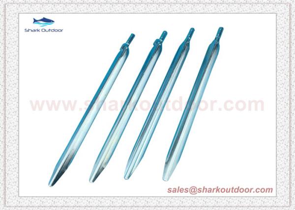 Steel Sheet Metal Plate Nails Stakes Big Cheap Military Beach Tent Pegs With Hooks