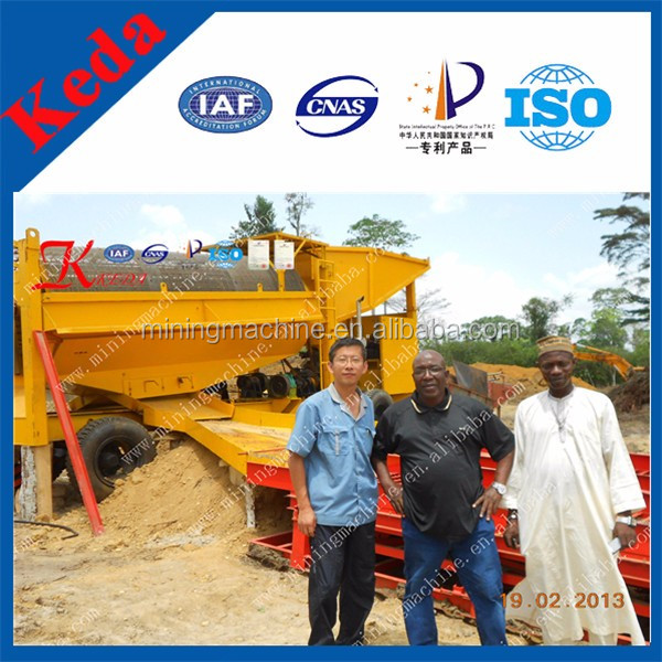 High Capacity 30-500t/h Gold Wash Plant with 220v/380v Voltage and >98% Production Efficiency