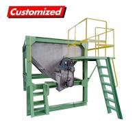 Power Plant OEM Flexible Shaftless Screw Auger Conveyor for Powder Granule Transport