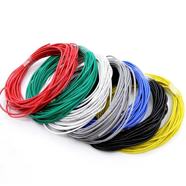 Soft / Flexible 10 Gauge Tinned Copper Wire Silicone Rubber Insulated Wire