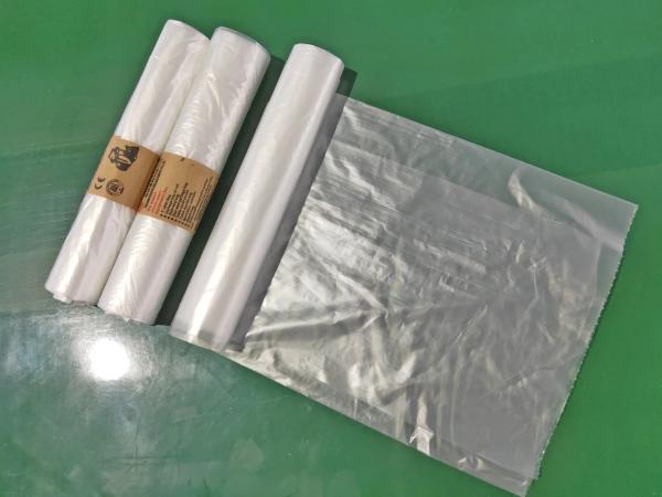 250pcs/min Plastic Garbage Bag Roll Making Machine 18.8kw With Labeling
