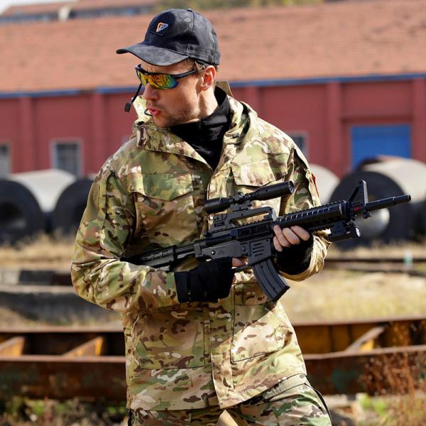 Waterproof Breathable Military Tactical Jacket Cotton Polyester