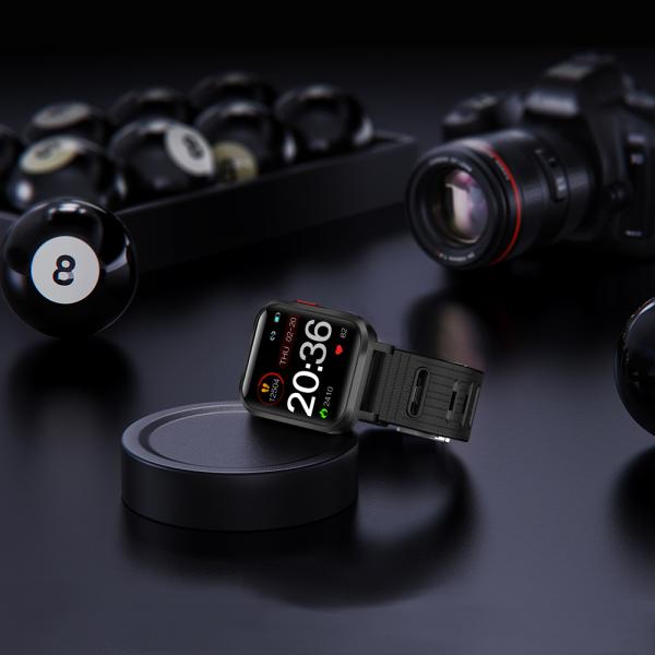 Color Screen Waterproof Blood Pressure Monitor Smartwatch