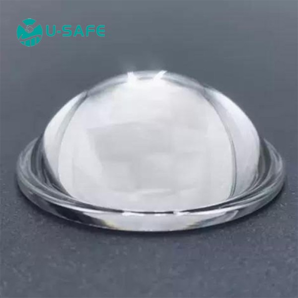 Custom Large Diameter 40 Plano Convex Lens with AR Coating and UV Quartz Material for Optical Instruments