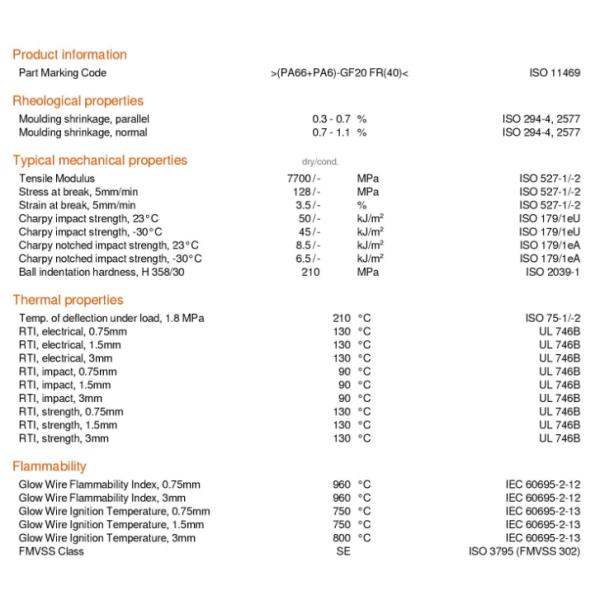 PA66 PA смола GF20 FRIANYL A3 GF20 V0 A3GF20V0 Найлон66