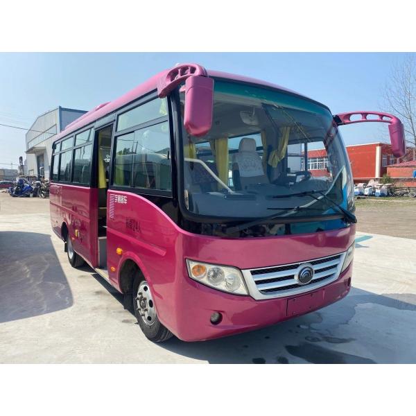 Used Yutong Buses Model ZK6660 24 Seats Used Passenger Bus Euro IV Steel Chassis Front Engine Left Steering