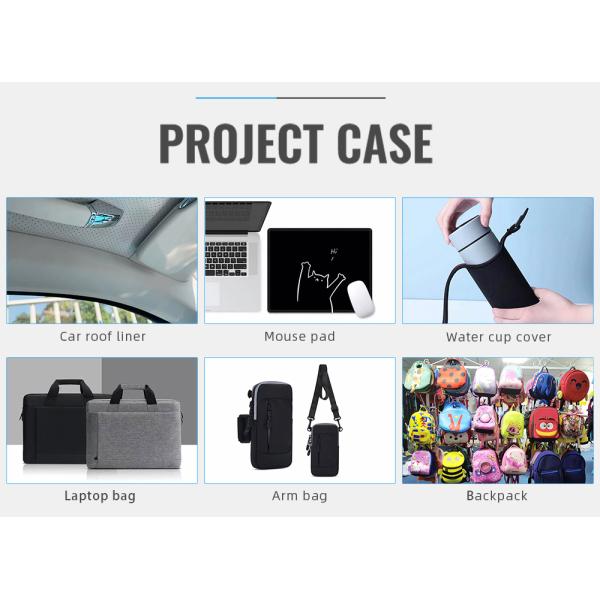 Поглощение влаги Трикота трикотажная ткань футболка водонепроницаемая 75D для спортивной сумки