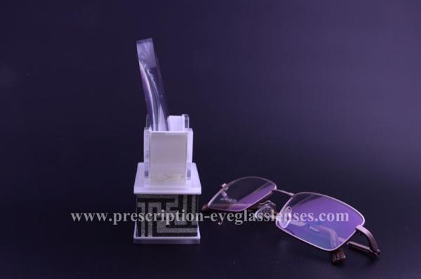 Mid Index 1.56 Single Vision Cr 39 Lenses , Super Hydrophobic Anti Glare Lens