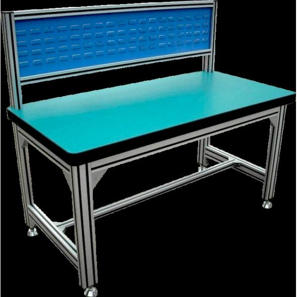 6063 6061 T8 Aluminum Tube Workstation With Flow Racks