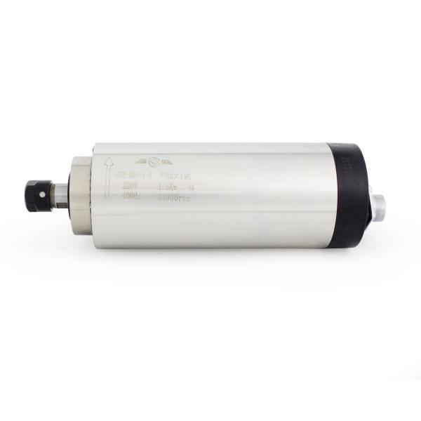 1.5KW Air Cooling CNC Spindle Motor ER16 Collet 400Hz For Wood Engraving