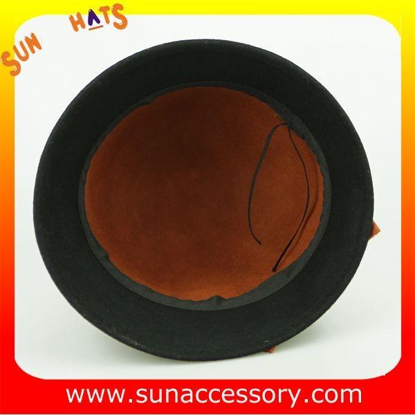2044 ladies fashion hats wholesale ,100% Australia wool felt cloche hats