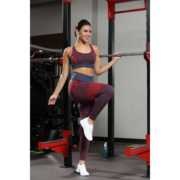 High Impact Adjustable Straps Ladies' Sports Bra Seamless