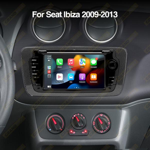 Car Radio Android for Seat Ibiza MK4 6j 2009-2013 Carplay 7inch Multimedia Player Autoaudio Head Unit 2Din Car Stereo Navigation GPS