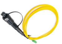 Les mini câbles optiques de correction de fibre de Sc ont adapté des connecteurs aux besoins du client avec des dispositifs de HW