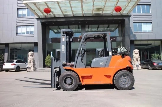 6 Ton LPG/Gas Forklift with Competitive Omft Min. Width of Right Angle Stacking 2960mm