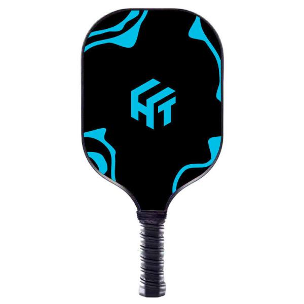 40*19.8*1.4 Fibre de verre raquette de pickleball avec noyau de nid de miel et poignée en PU en silicone