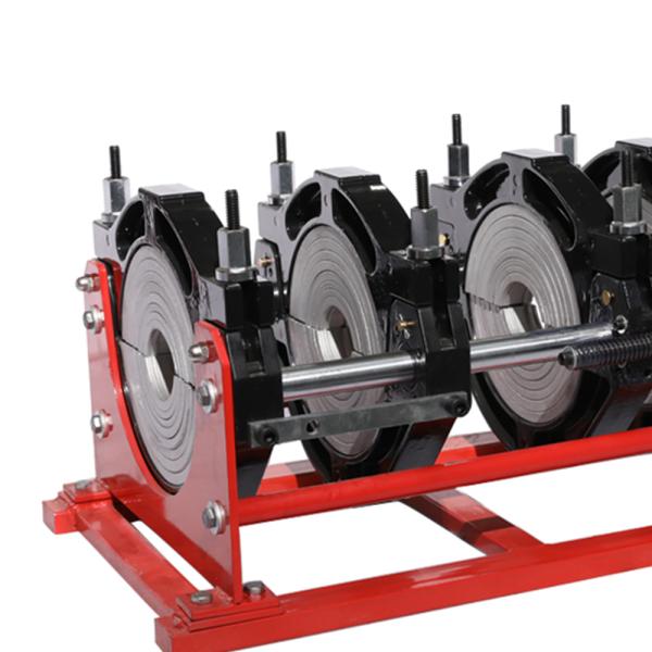 Сварочный аппарат сплавливания 4 струбцин на труба 90mm HDPE 110mm 125mm 140mm 160mm 180mm 200mm 250mm