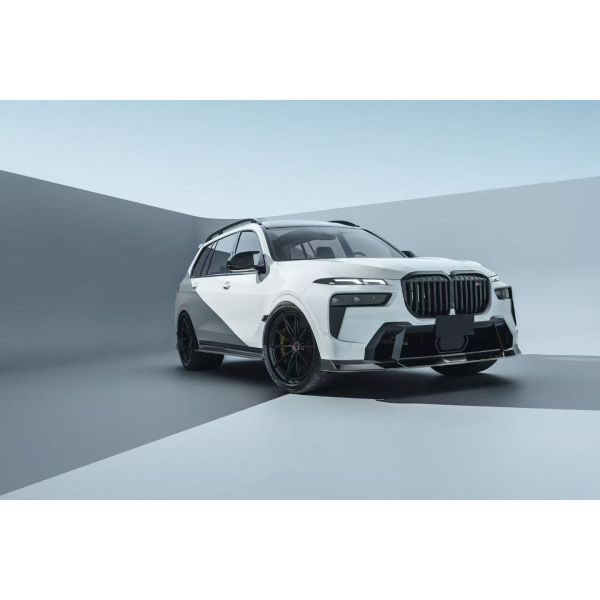 For BMW X7 Carbon Fiber Body Kit X7 FD Carbon Fiber Front Lip Diffuser Spoiler Side Skirt X7 Bumper Accessories