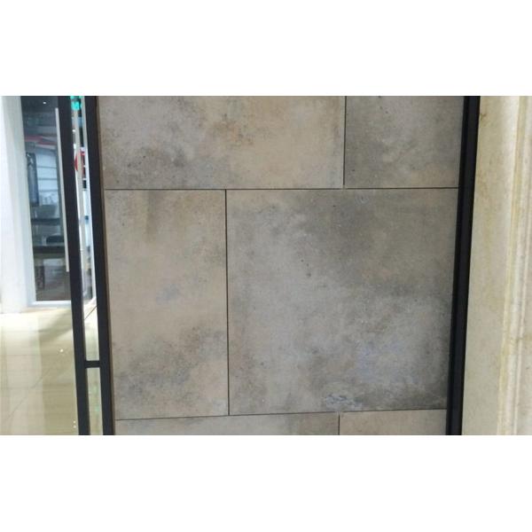 24x24 Cement Look Porcelain Tile Fine Air Permeability Long Life Span
