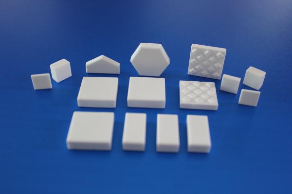 Customized Ceramic Tile High Temperature Resistant Hardness  Alumina Ceramic Sheet