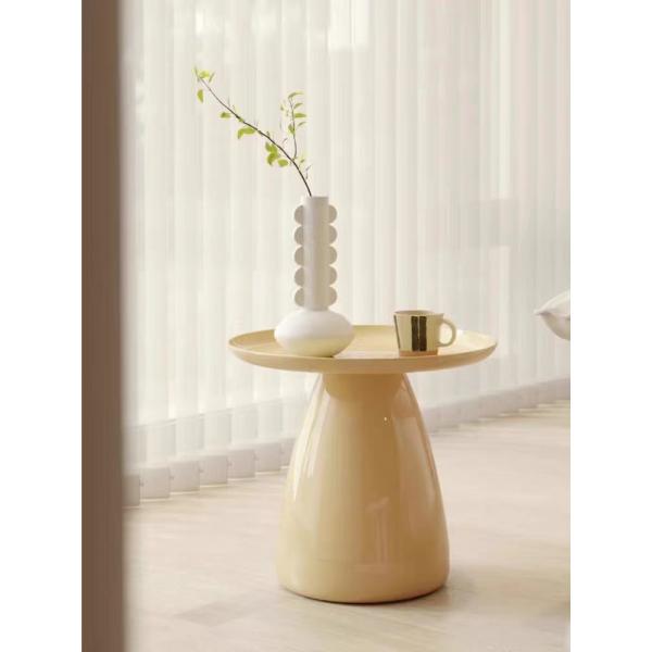 Modern Sofa Side Table Art Colour Fiberglass Bedside Chairside Table